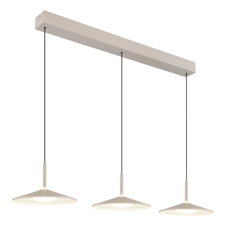 Globo - LED Cable Pendant Light, 24W, 230V, 4000K, Cream