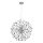 Globo - LED Cable-Suspended Chandelier 9x G9/3.5W/230V, dia. 60 cm, Polished Chrome