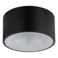 Globo - LED Ceiling Light, 12W/230V, 3000K, Ø 15 cm, Black