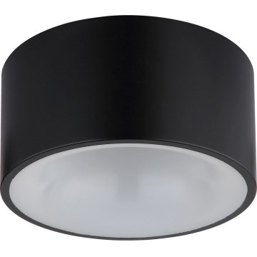Globo - LED Ceiling Light, 12W/230V, 3000K, Ø 15 cm, Black