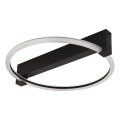 Globo - LED Ceiling Light, 15 W, 230 V, 3000 K, 41.5 x 38 cm, Black