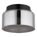 Globo - LED Ceiling light 1xGX53/6W/230V d. 13 cm smoky/black