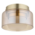 Globo - LED Ceiling light 1xGX53/6W/230V d. 13 cm smoky/brown