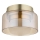 Globo - LED Ceiling light 1xGX53/6W/230V d. 13 cm smoky/brown