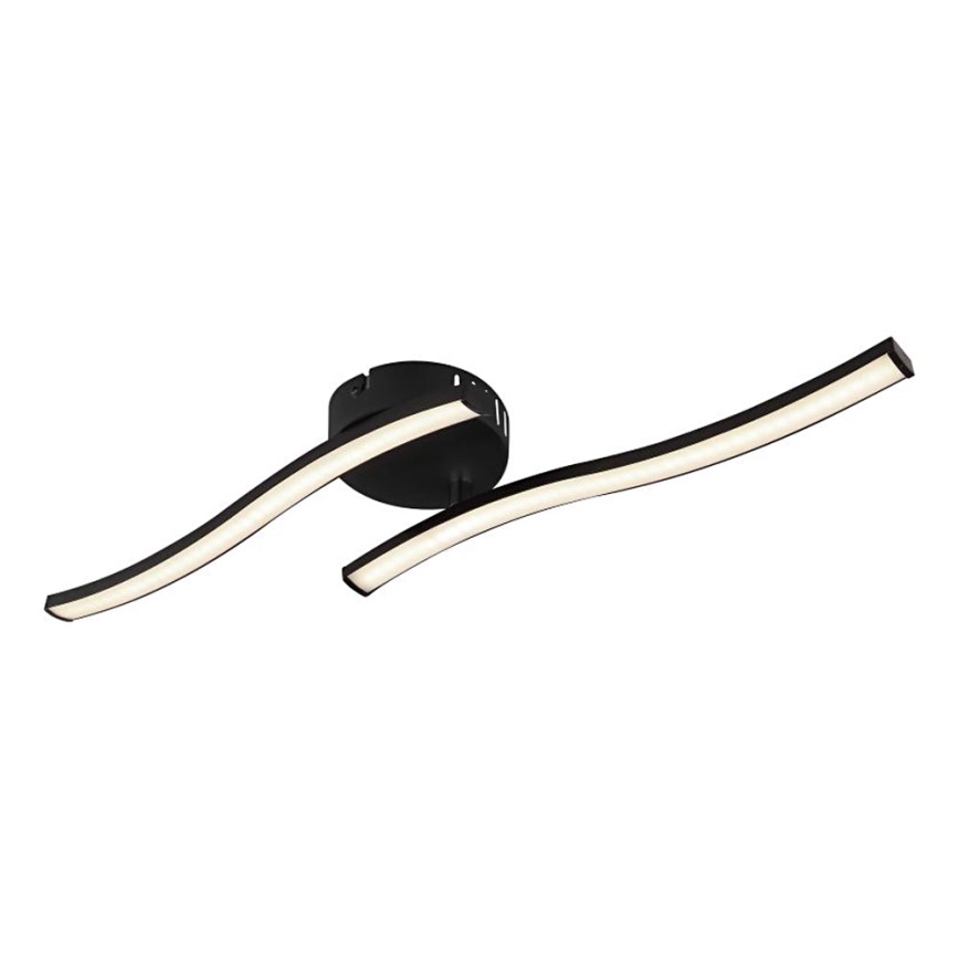 Globo - LED Ceiling light 2xLED/6W/230V black