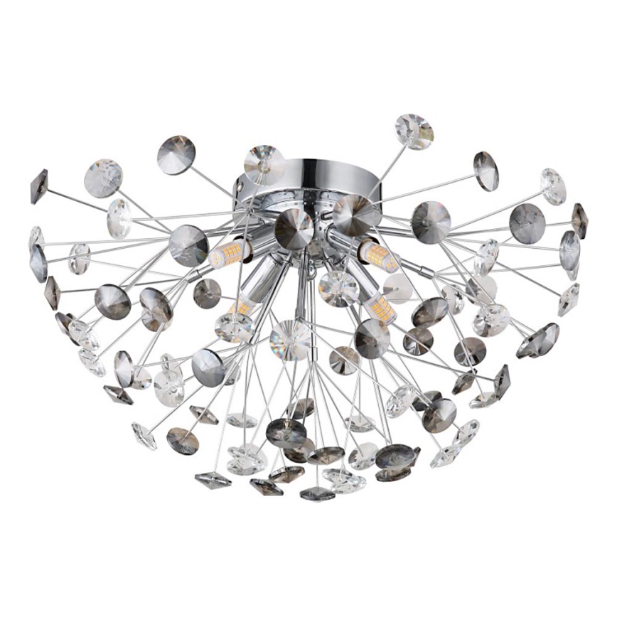 Globo - LED Ceiling light 4xG9/3,5W/230V d. 45 cm shiny chrome