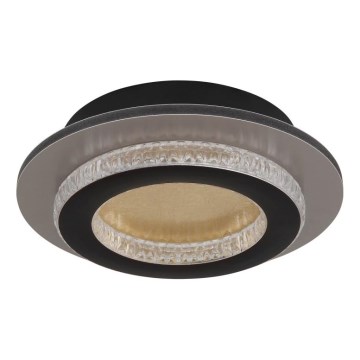 Globo - LED ceiling light LED/12W/230V 3000/4000/6500K dia. 20 cm black