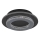 Globo - LED Ceiling Light LED/12W/230V 3000/4000/6500K Ø 20 cm Anthracite