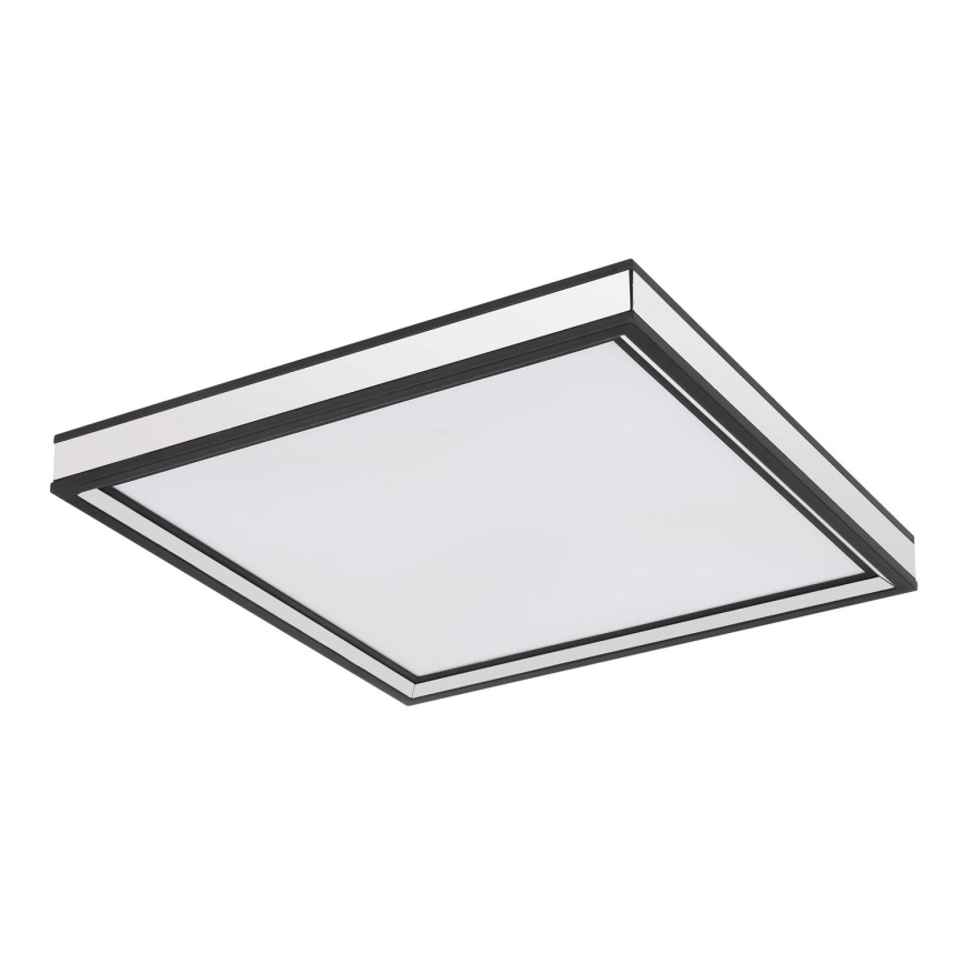 Globo - LED Ceiling light LED/12W/230V 30x30 cm black/white