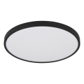 Globo - LED Ceiling light LED/15W/230V 4000K d. 23 cm black