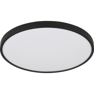 Globo - LED Ceiling light LED/15W/230V 4000K d. 23 cm black
