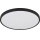 Globo - LED Ceiling light LED/15W/230V 4000K d. 23 cm black