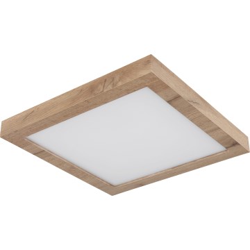 Globo - LED Ceiling light LED/16W/230V brown