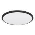 Globo - LED Ceiling light LED/18W/230V 3000K d. 35 cm black
