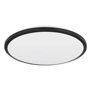 Globo - LED Ceiling light LED/18W/230V 3000K d. 35 cm black