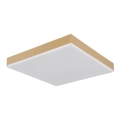 Globo - LED Ceiling light LED/18W/230V 30x30 cm gold