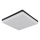 Globo - LED Ceiling light LED/18W/230V 4000K 30x30 cm black