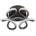 Globo - LED Ceiling light LED/24W/230V 2700/4000/6000K d. 26 cm black