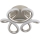 Globo - LED Ceiling light LED/24W/230V 2700/4000/6000K d. 26 cm matte chrome