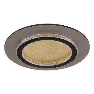 Globo - LED Ceiling Light LED/24W/230V 3000/4000/6500K Ø 35 cm black