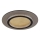 Globo - LED Ceiling Light LED/24W/230V 3000/4000/6500K Ø 35 cm black