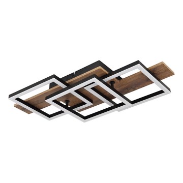 Globo - LED Ceiling light LED/24W/230V 3000K 33x58 cm brown/black