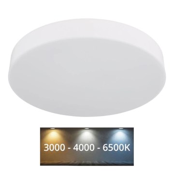Globo - LED Ceiling light LED/24W/230V 3000K/4000K/6500K d. 30 cm white