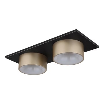 Globo - LED Ceiling Light LED/24W/230V 3000K 46x20 cm brass