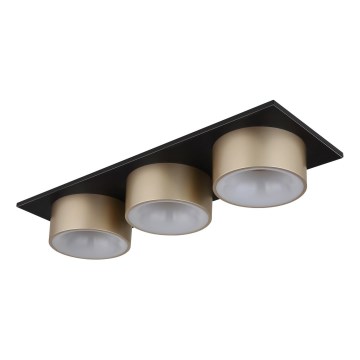 Globo - LED Ceiling Light LED/24W/230V 3000K 58x20 cm Brass