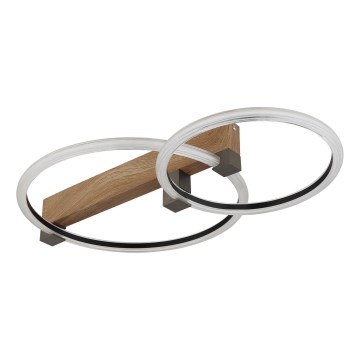 Globo - LED Ceiling Light LED/24W/230V 3000K 58x38 cm beige