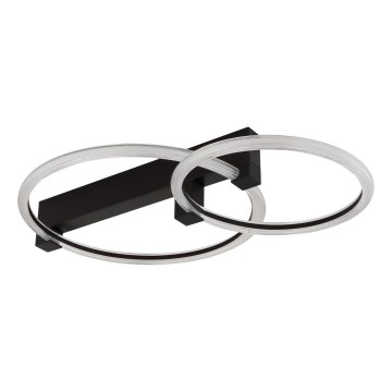 Globo - LED Ceiling light LED/24W/230V 3000K 58x38 cm black