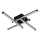Globo - LED Ceiling light LED/24W/230V 3000K black