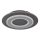 Globo - LED Ceiling light LED/24W/230V 3000K d. 32 cm anthracite