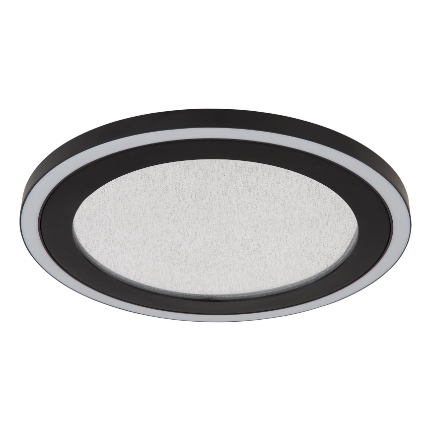 Globo - LED Ceiling light LED/24W/230V 4000K d. 34 cm black