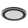 Globo - LED Ceiling light LED/24W/230V 4000K d. 34 cm black