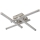 Globo - LED Ceiling light LED/24W/230V 4000K matte chrome