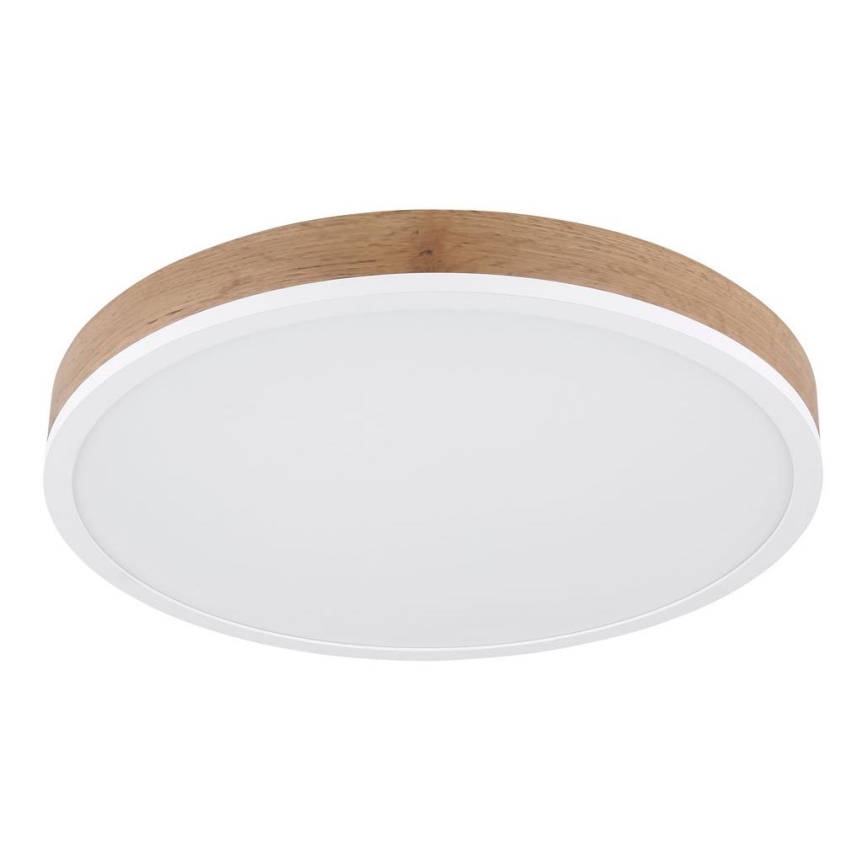 Globo - LED Ceiling light LED/24W/230V d. 45 cm brown