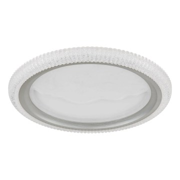 Globo - LED Ceiling Light LED/28W/230V 3000/4000/6500K dia. 39.5 cm Silver