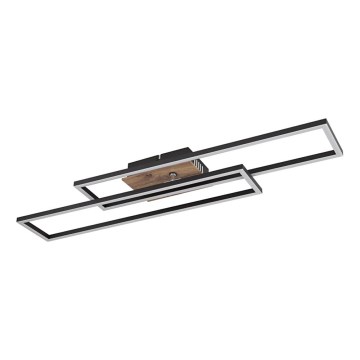 Globo - LED Ceiling light LED/30W/230V 3000K 60x80 cm black