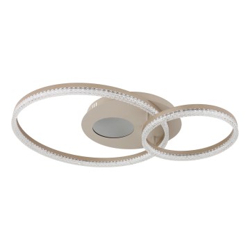 Globo - LED Ceiling Light LED/30W/230V 3000K 70x50 cm beige