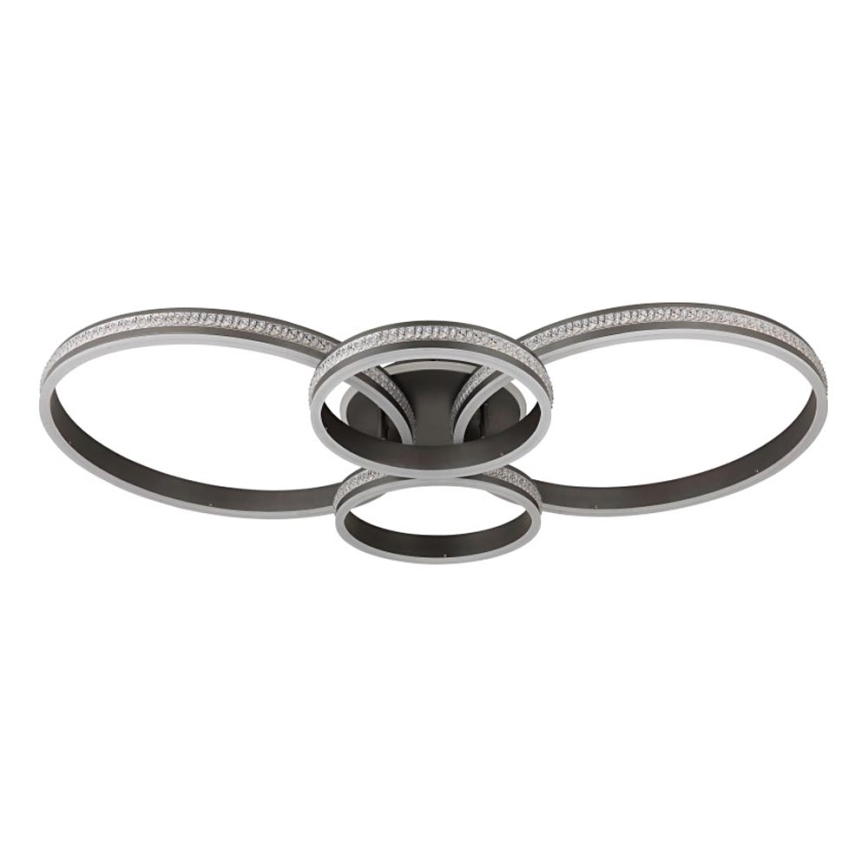 Globo - LED Ceiling light LED/39W/230V 2700/4500/6500K 106x60 cm anthracite