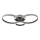 Globo - LED Ceiling light LED/39W/230V 2700/4500/6500K 106x60 cm anthracite