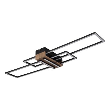 Globo - LED Ceiling light LED/40W/230V 3000K 25x100 cm black