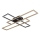 Globo - LED Ceiling light LED/40W/230V 3000K 60x80 cm black/gold