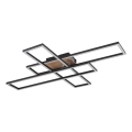Globo - LED Ceiling light LED/40W/230V 3000K 60x80 cm black