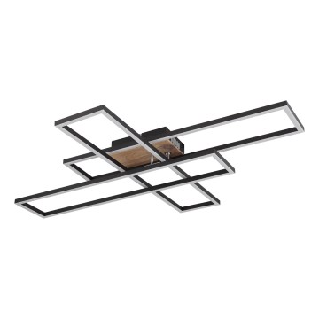 Globo - LED Ceiling light LED/40W/230V 3000K 60x80 cm black