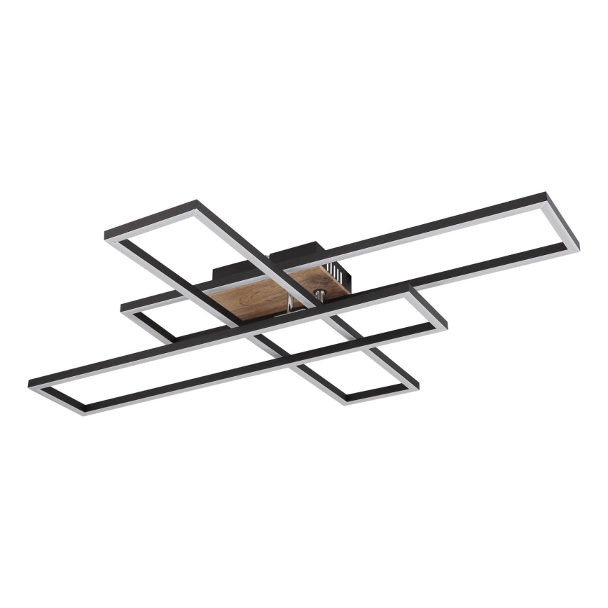 Globo - LED Ceiling light LED/40W/230V 3000K 60x80 cm black