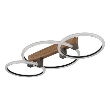 Globo - LED Ceiling Light LED/40W/230V 3000K 76.1x38 cm brown