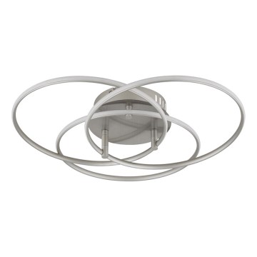 Globo - LED Ceiling light LED/40W/230V 4000K d. 45,6 cm matte chrome