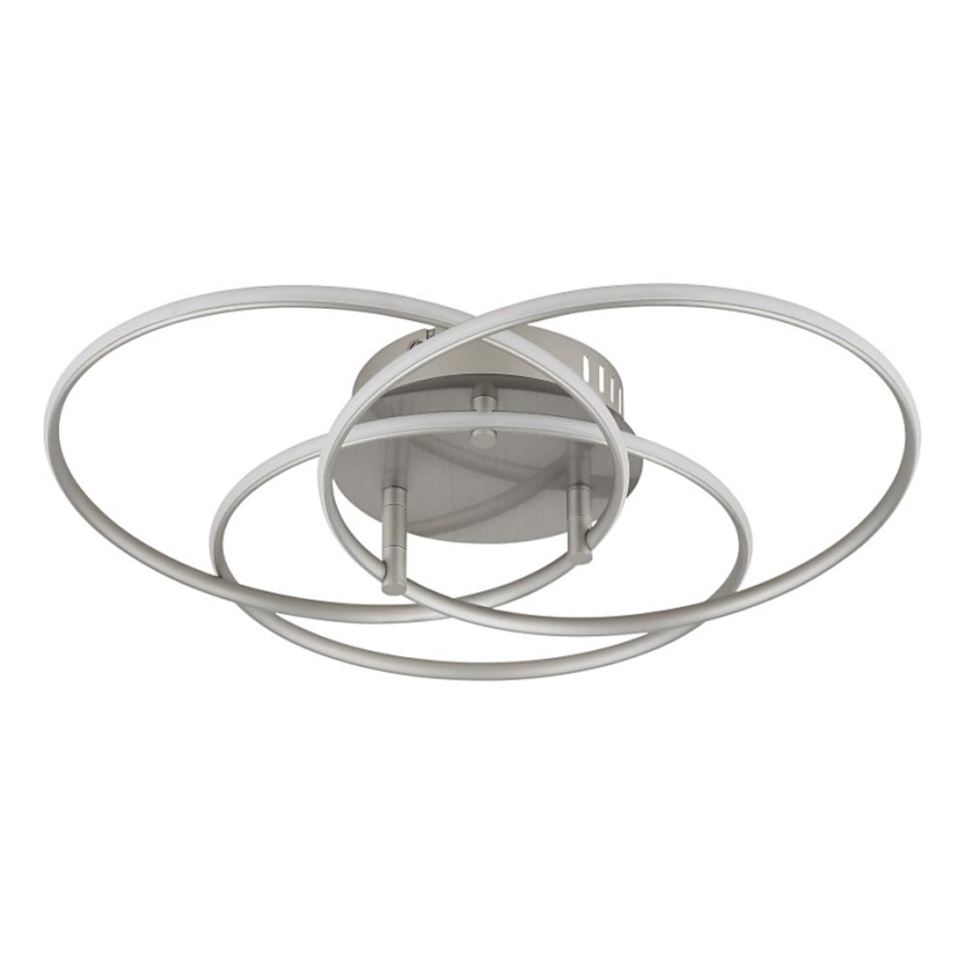 Globo - LED Ceiling light LED/40W/230V 4000K d. 45,6 cm matte chrome